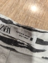 къси дънки с висока талия на Zara, снимка 3