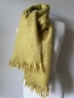 Светлозелен шал HM от 50 % мохер и 50 % вълна, снимка 2