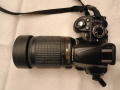 Продавам фотоапарат Nikon D3100 с обектив Nikon DX AF-S Nikkor 55/200 mm. , снимка 1