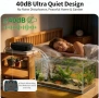 Нов Аератор за езеро и аквариум 40dB с батерия и въздушни камъни Кислородна помпа, снимка 2
