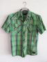 Мъжка риза размер S с къс ръкав, снимка 1 - Ризи - 44973858
