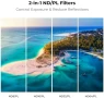 Нови Филтри за дрон DJI Mavic 4 Pro ND+PL 4 броя AGC Стъкло 28 Слоя, снимка 3