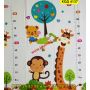 Сгъваемо детско килимче за игра, топлоизолиращо 180x200x1cm - Жираф и Цифри - КОД 4137, снимка 14
