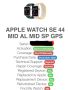 Apple Watch SE 44 GPS 2022 / iCloud КРАЙНА ЦЕНА, снимка 10