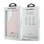 Оригинален кейс Karl Lagerfeld Saffiano KC Metal Logo MagSafe, За Samsung Galaxy S26 Ultra, Розов и , снимка 5