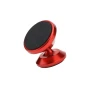 4бр Стойка за телефон за кола, Магнитна, Въртяща се, Универсална, Червена, снимка 1
