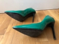 Зелени лачени обувки, снимка 4