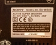Активен Subwoofer SONY SA-W305, снимка 6