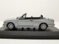 BMW M3 E30 Cabrio 1988 - мащаб 1:43 на Maxichamps моделът е нов в PVC дисплей-кейс, снимка 13