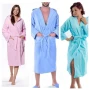 Хавлиени халати за баня с качулка, снимка 1