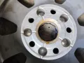 Алуминиеви джанти 16 5х112 с отвор 66.5за Ауди с зимни гуми 215 65 16, снимка 4