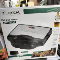 Хотдог тостер преса за наденички и кренвирши Lexical LHT-2330, 750W, инокс/черен, снимка 6 - Тостери - 44953219