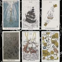 Таро 7х12см: Wandering Moon Tarot & Exotic Cancer Tarot &Tempest Tarot, снимка 5 - Карти за игра - 45401114