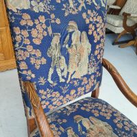 Старинно кресло от XIX век, снимка 14 - Дивани и мека мебел - 45374296