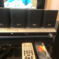 LG 5.1 DVD Домашно Кино аудио система, снимка 3 - Аудиосистеми - 44961221