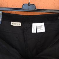 Дамски черни джинси панталони стреч слим CANDA W32 (42) НОВИ , снимка 9 - Панталони - 45634844