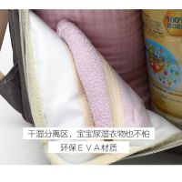Детска раница-чанта за аксесоари с многофункционална използваемост / Цвят: Сиво, снимка 14 - Кенгура и ранички - 45688535