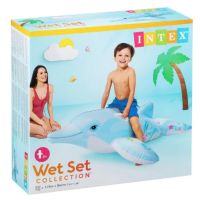 Детски надуваем делфин за езда Intex, снимка 5 - Надуваеми играчки - 46087949