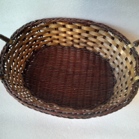 Плетена кошница - панерка за яйца Великден, снимка 2 - Аксесоари за кухня - 44939232