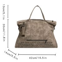 Голяма  качествена дамска чанта , снимка 2 - Чанти - 45481978