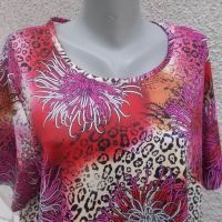 4XL - Нова еластична блуза „M Collection”, снимка 3 - Туники - 45586076