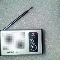 Мини FM радио Deai, снимка 5 - Радиокасетофони, транзистори - 45752729
