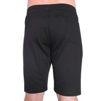 Памучни къси панталони в черен цвят (003), снимка 2 - Къси панталони - 45450212