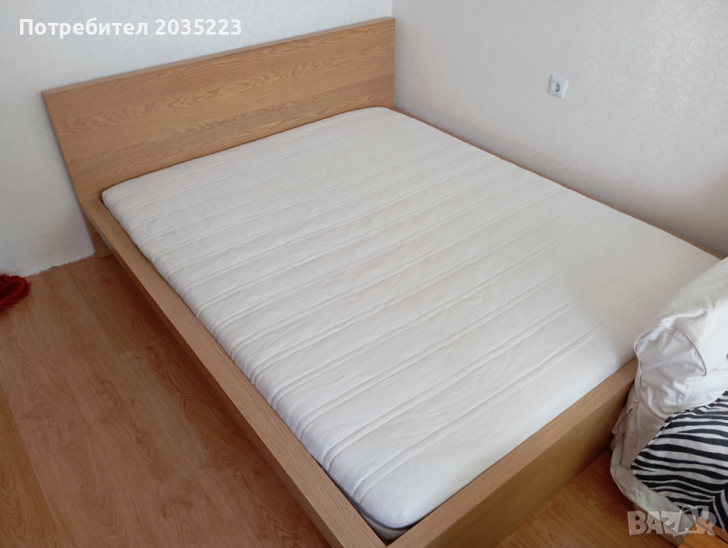 Спалня IKEA MALM 160х200 , снимка 1
