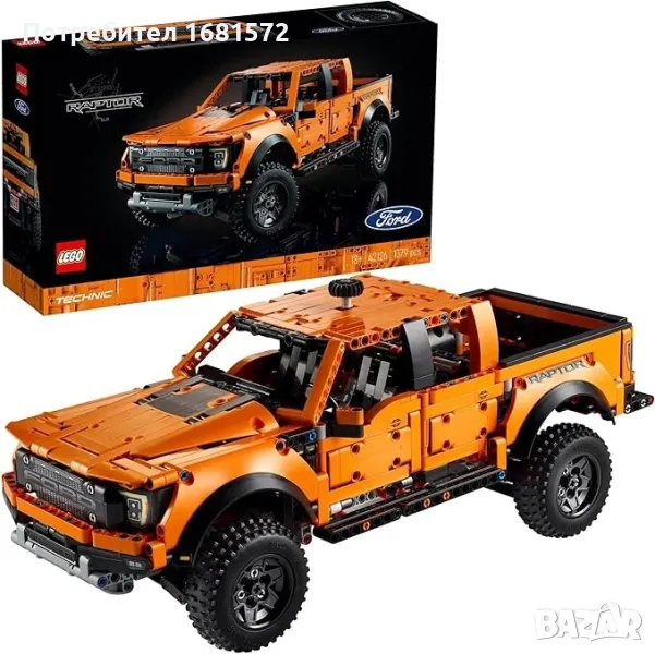 LEGO Technic - Ford® F-150 Raptor 42126, 1379 части, снимка 1