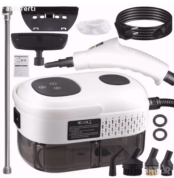 💨 Парочистител Tobi TB-961 (2500W) – 7 Накрайника, Високо Налягане и Температура, снимка 1