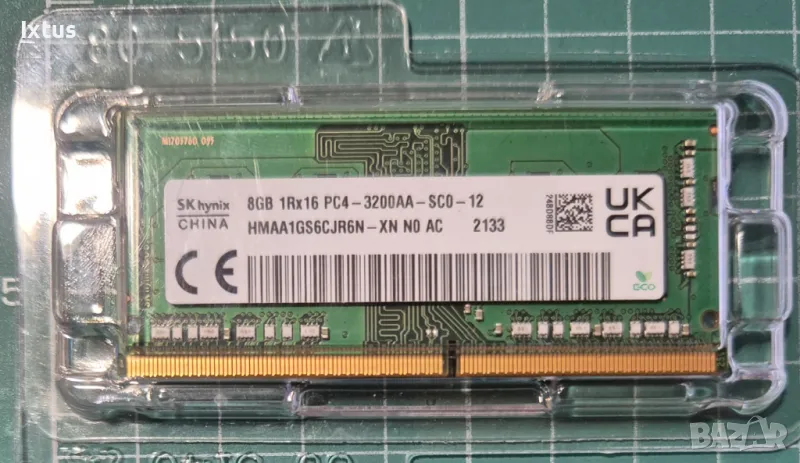 16 / 8 GB. RAM DDR 4,  3200 MHZ,  за лаптоп, sodim, снимка 1