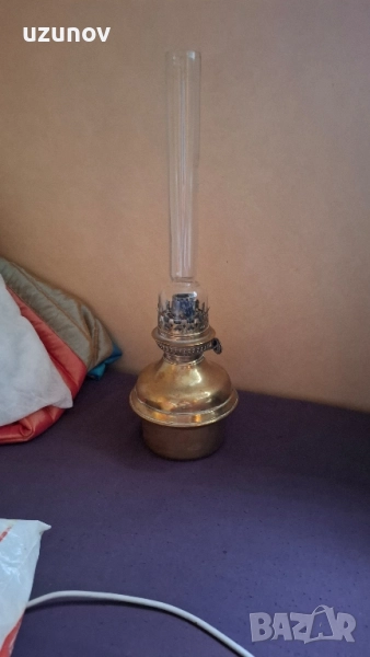 старина газена лампа, снимка 1