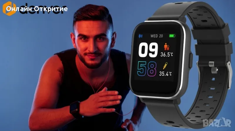 Смарт часовник за мъже 1.4" Denver , снимка 1