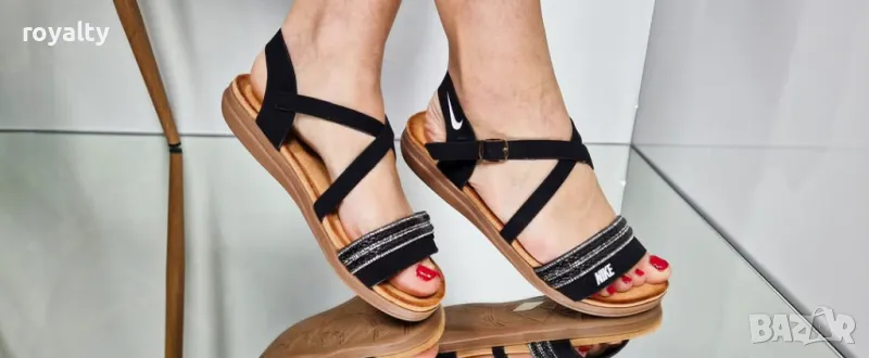 Nike черни дамски сандали , снимка 1