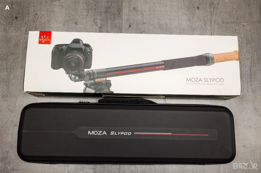 MOZA Slypod Carbon - моторизиран слайдер и монопод 2 в 1, снимка 1