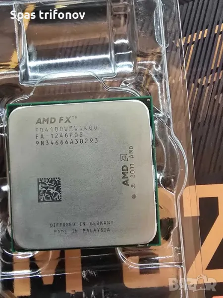 Fx4100 amd процесор am3+, снимка 1