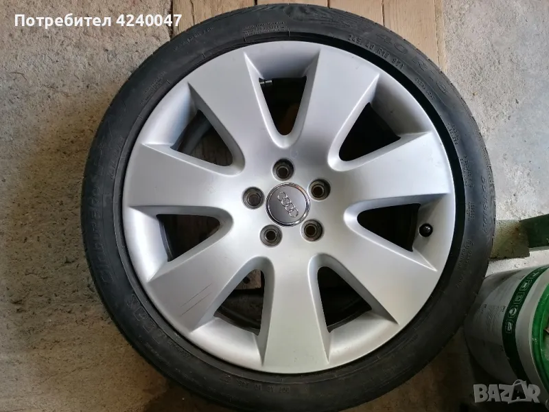 Ауди SPEEDLINE 18 цола с гуми , снимка 1