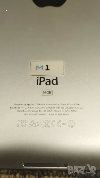 iPad A1396, снимка 1