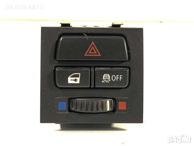 Бутон аварийни светлини DSC-OFF (drift) E90 E91 E92 E93 Face Lift 9196714, снимка 1