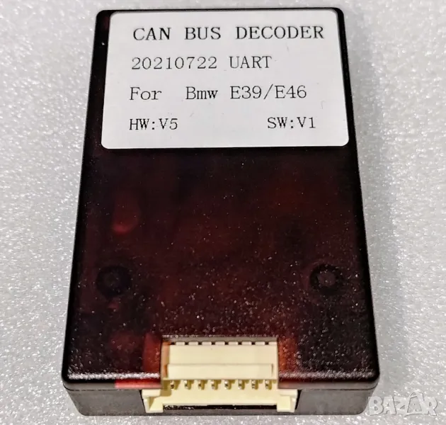 CAN BUS декодер за BMW, E39, E46, BMW 5, BMW 3, BMW X5, CANBUS за управление от волана, E46, E39, X5, снимка 1