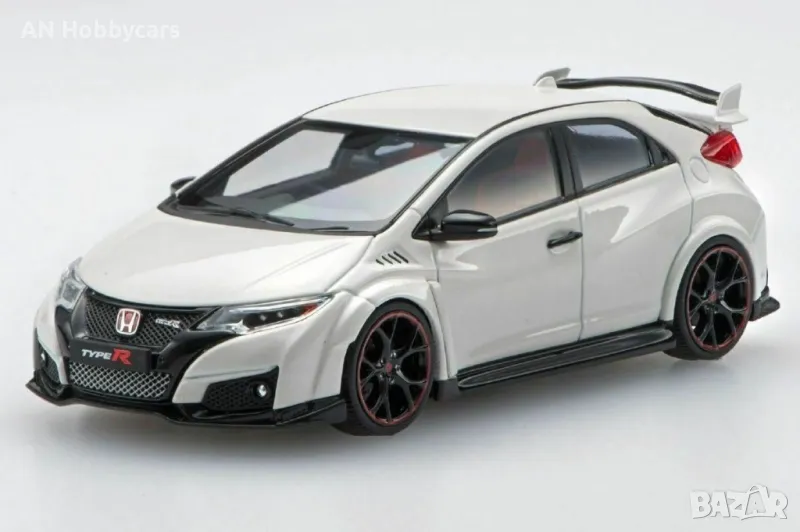 Honda Civic Type R White 2015 1:43 EBBRO, снимка 1