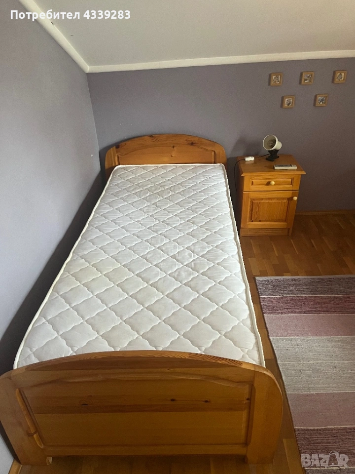 Две чамови легла , снимка 1