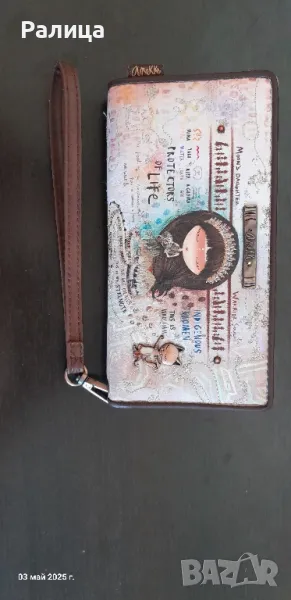 Anekke- дамски портфейл Menire,голям , снимка 1