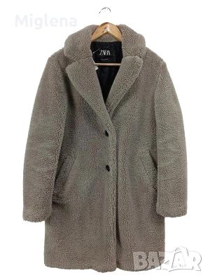 Дамско палто teddy bear ZARA , снимка 1
