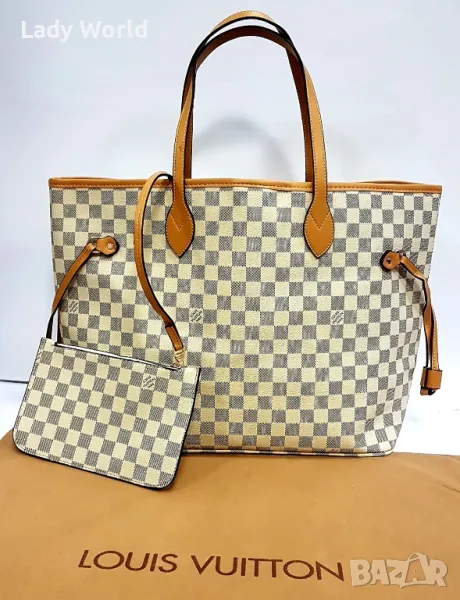 NEVERFULL LV нова дамска чанта висок клас, снимка 1