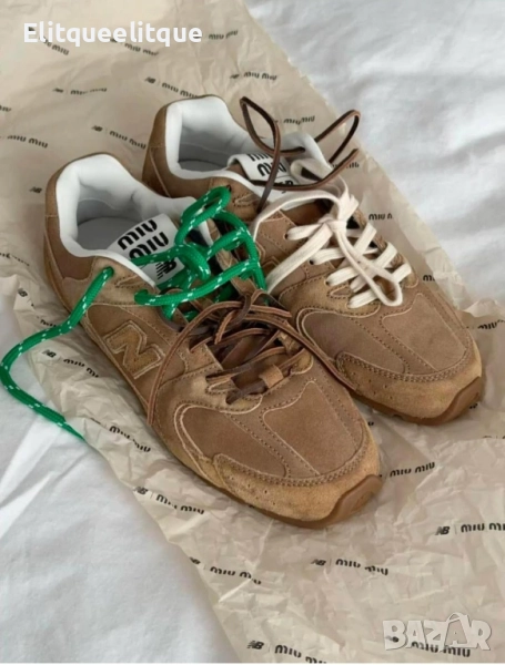дамски маратонки new balance miu miu, снимка 1
