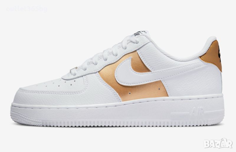 Nike - Air Force 1 Low номер 40.5 дамски бели Оригинал Код 0519, снимка 1