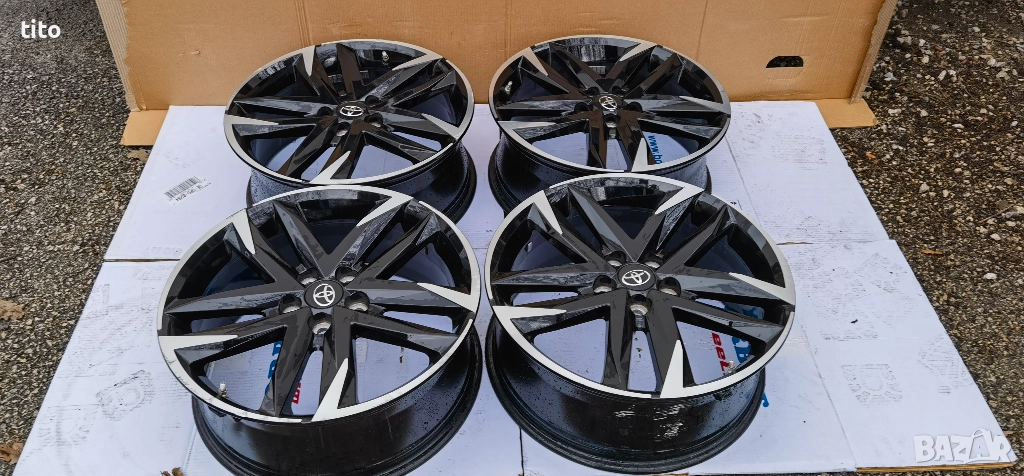 Оригинални 5 114,3 19 Цола Тойота /Toyota, снимка 1