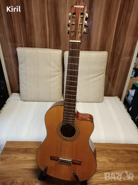 Акустична класическа китара Suzuki SCG-35ce Made in China, снимка 1