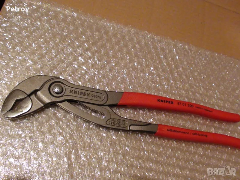 KNIPEX 87 01 300 Cobra - Made in Germany - ЧИСТО НОВИ Клещи Гарги / Директно от Германия / ORIGINAL , снимка 1